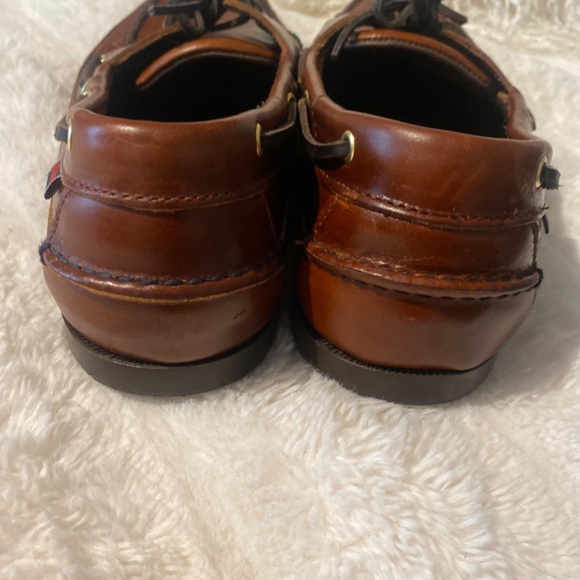 GORGEOUS MENS SEBAGO DOCKSIDES BROWN SIZE 12ww main image 5